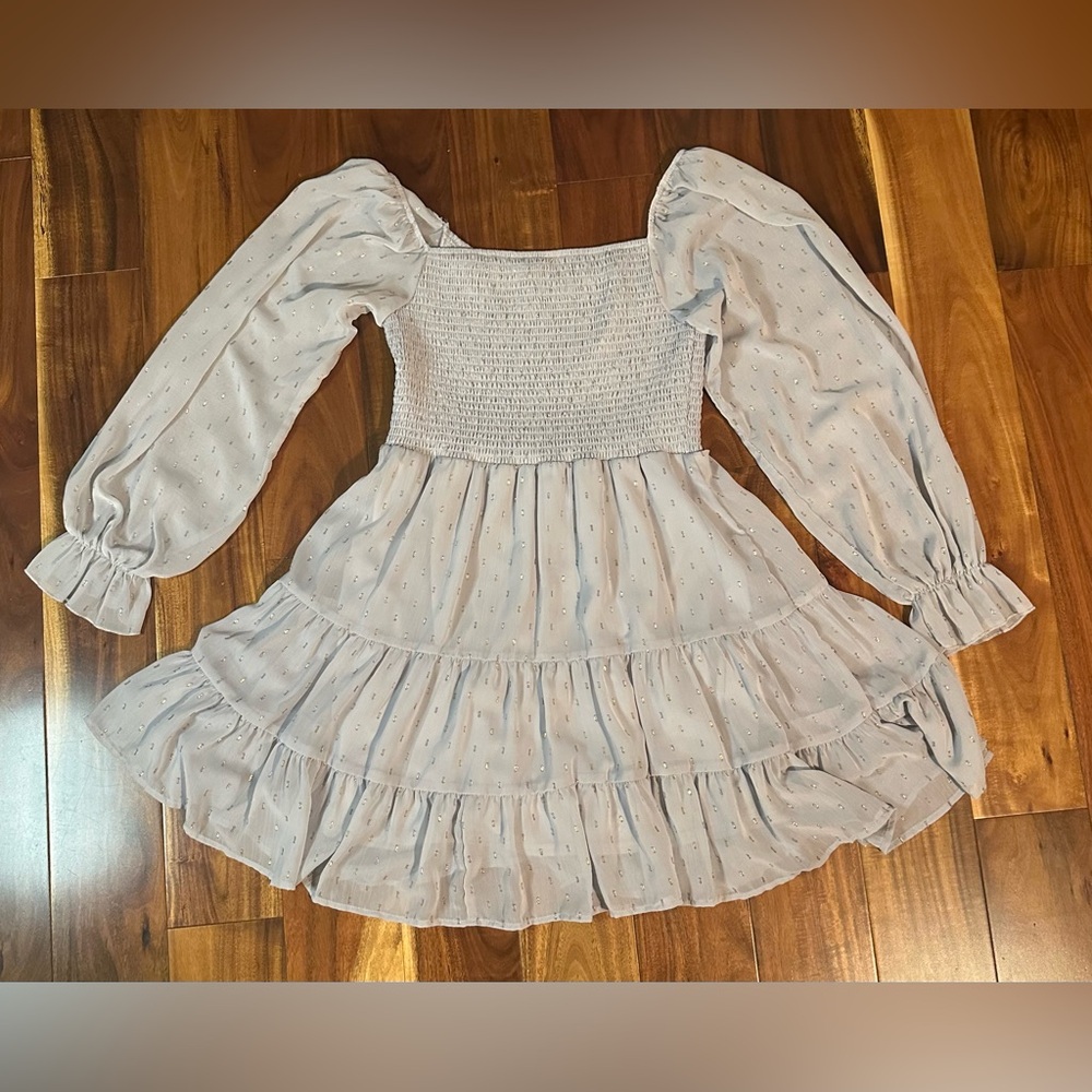 Altar’d State Babydoll Smocked Milkmaid Dress - Picture 10 of 14